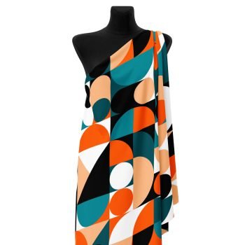 Digital Print Recycled Polyester Fabric