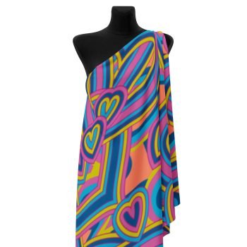 Digital Print Recycled Polyester Fabric