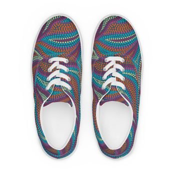 Men’s lace-up canvas shoes