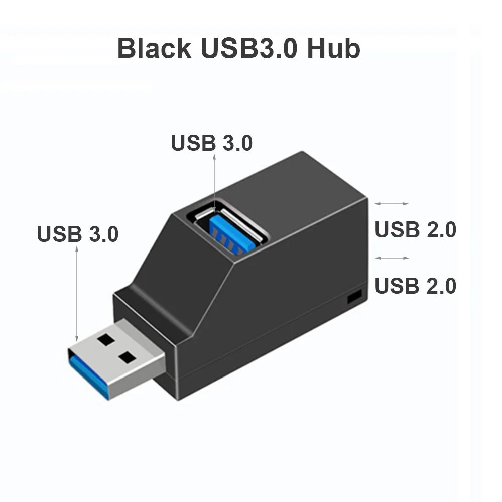 Black USB 3.0